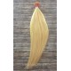 PRÉMIUM KeratinosU-TIP (tincses) póthaj hőillesztéshez, világosszőke 50cm